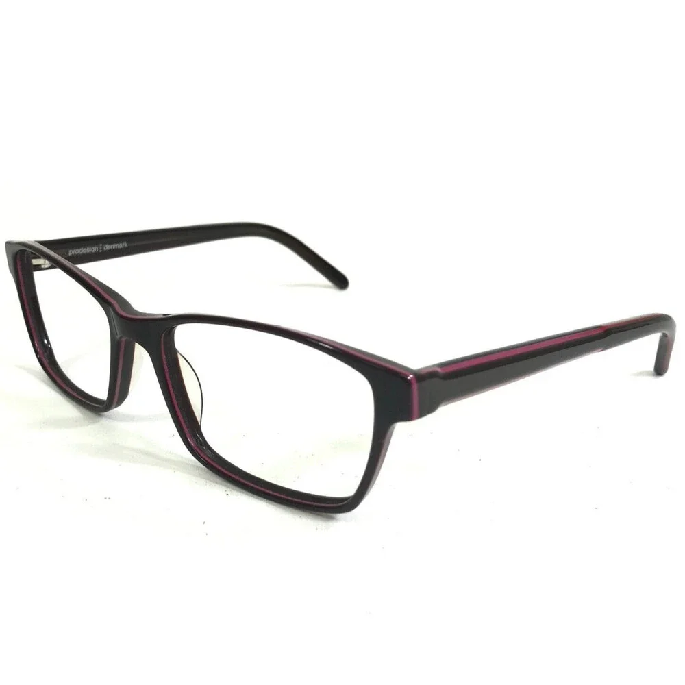 Prodesign Denmark Eyeglasses Frames 1720 c.5022 Brown Pink Square 54-16-140